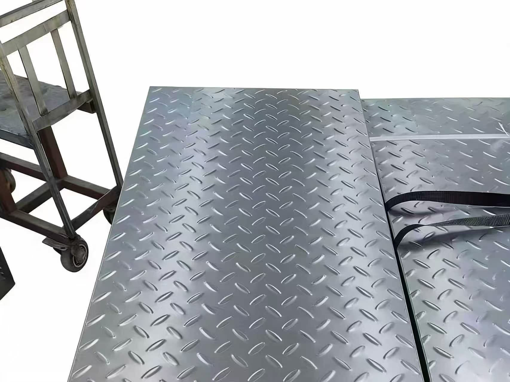 Обычная рифленая пластина из нержавеющей стали для крепления солнечных панелей.