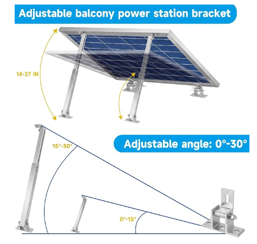 Solar Panel Mounting Brackets Support up
